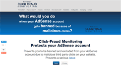 Desktop Screenshot of clickfraud-monitoring.com